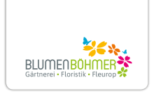 Blumen Böhmer Gärtnerei • Floristik • Fleurop